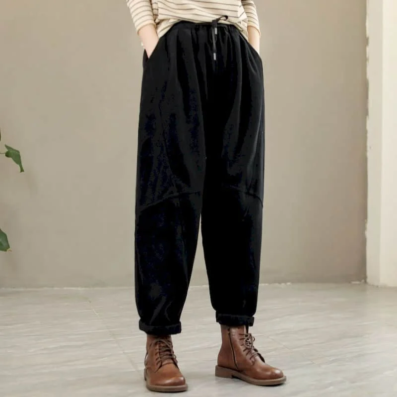 المرأة الصلبة الحريم السراويل ، الهيب هوب Y2K الملابس ، النمط الكوري ، عادية ، مرونة الخصر ، فضفاض السراويل ، فضفاض Sweatpants ، بنطلون #3