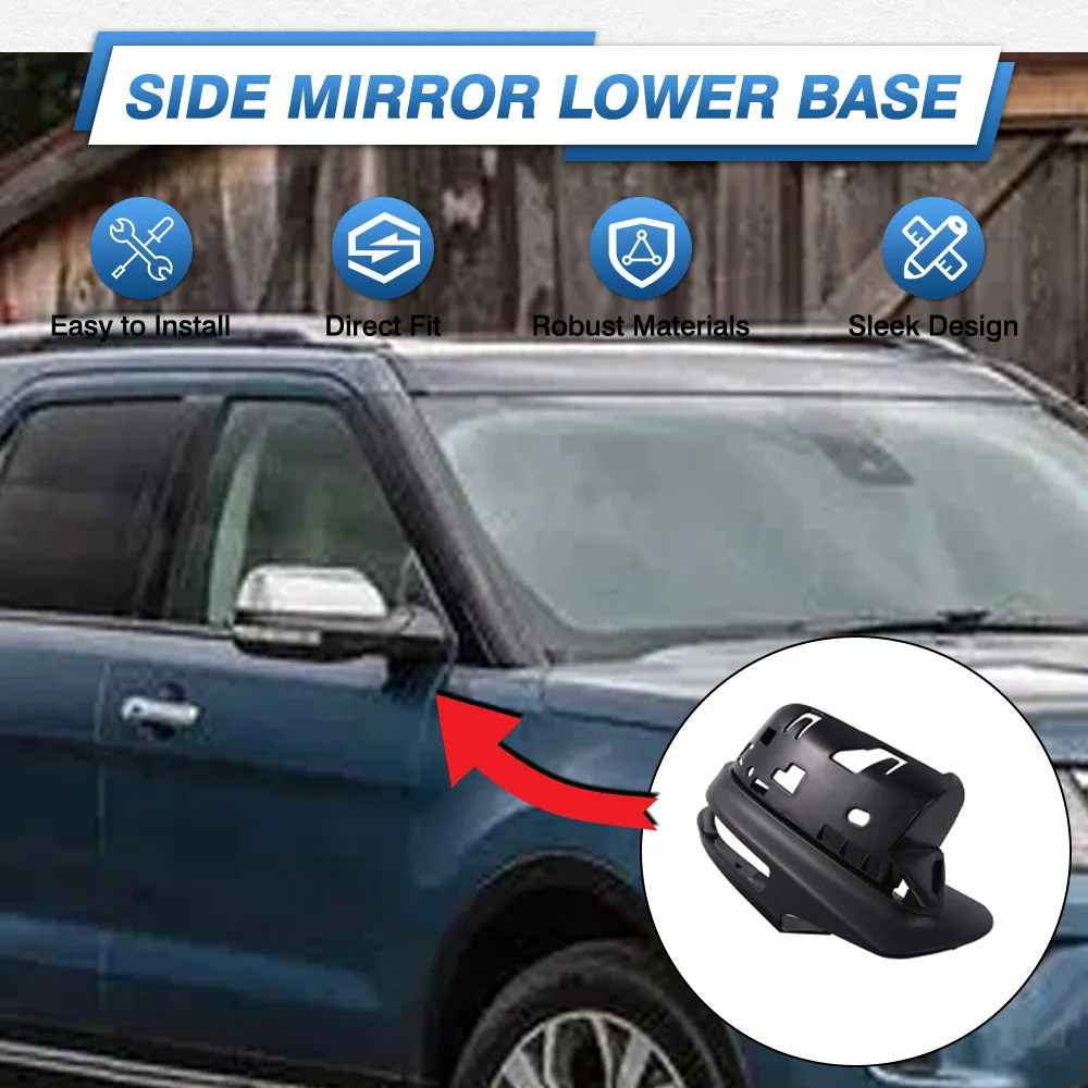 

Нижняя нижняя крышка бокового зеркала заднего вида для Ford Explorer 2011 2012 2013 2014 2015 2016 2017 2018 2019 Версия для США