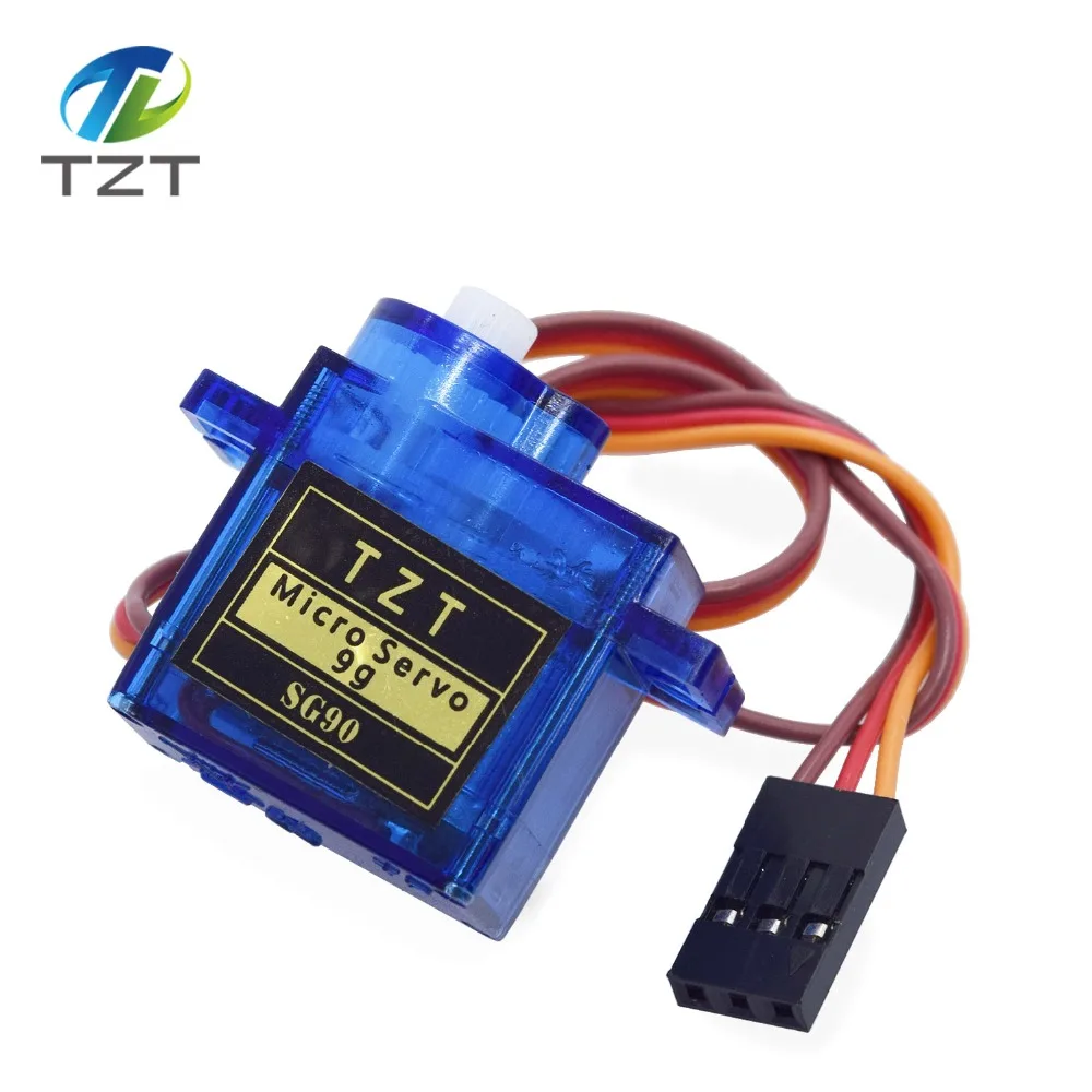 TZT Official Smart Electronics Rc Mini Micro 9g 1.6KG Servo SG90 for RC 250 450 Helicopter Airplane Car Boat For Arduino DIY image 2