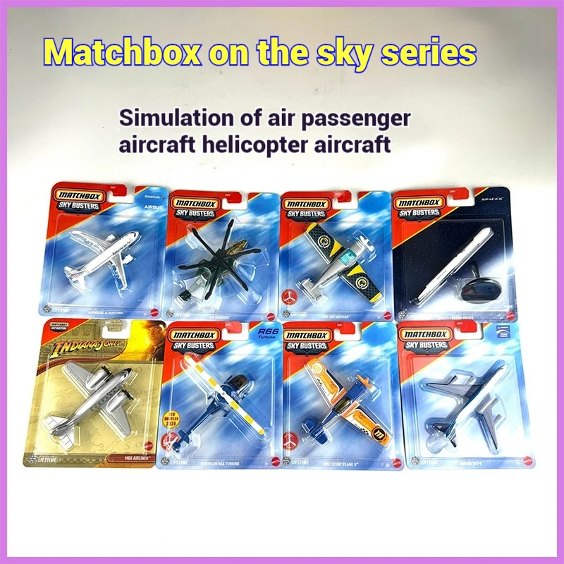 

Matchbox Sky Busters Boeing 747-8 Matchbox Soaring Into The Skies Series Alloy Aerospace Military Plane Model Fighter ﻿