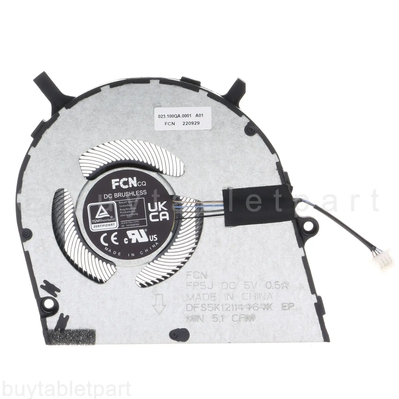 

Новый вентилятор охлаждения процессора для Dell Inspiron 14 7425 7420 I7425-A266PBL-PUS 2-IN-1 2022