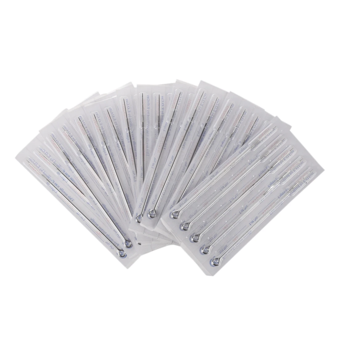 Professional 50 Pcs Disposable Tattoo Needles Size 5RL Makeup