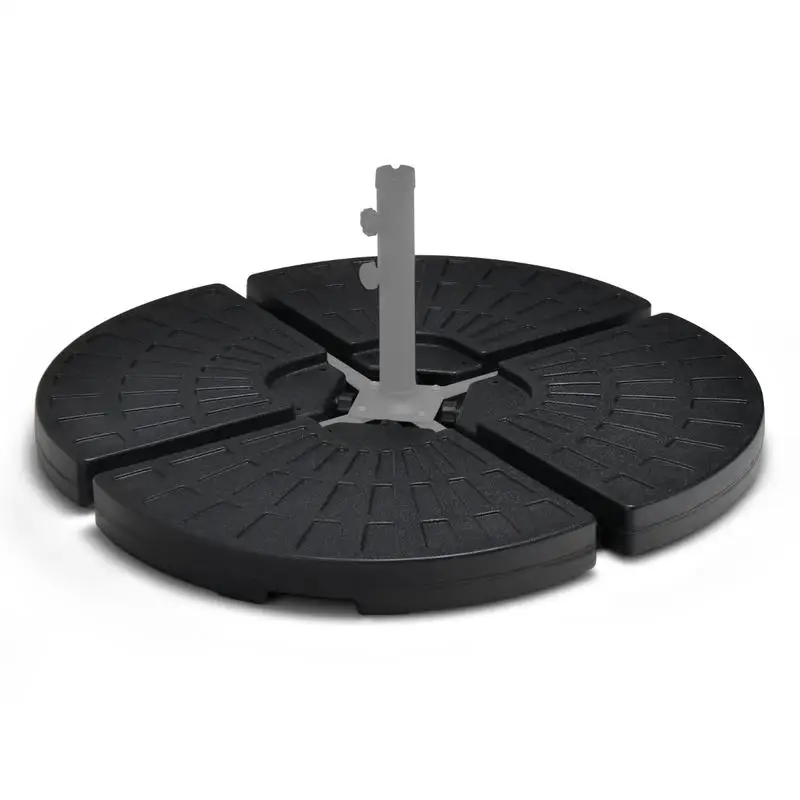 

4 Pieces Outdoor Cantilever Offset Patio Umbrella Base