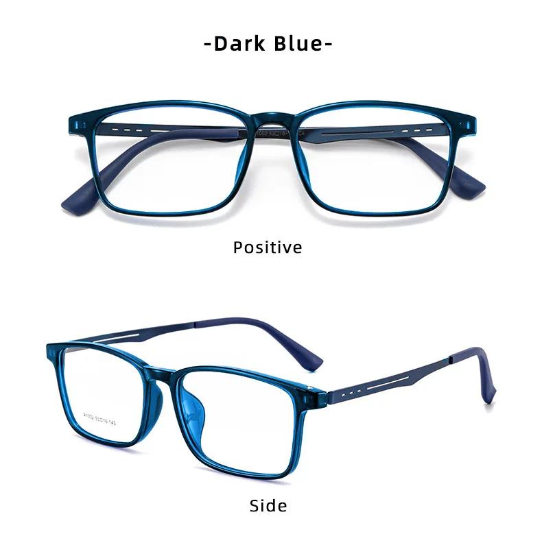 OKH UltraLight Reines Titan Brille Blau Licht Blockieren Lesebrille Männer Myopie Hyperopie Optische Glas Rezept Brillen prescription glasess – Detail 12