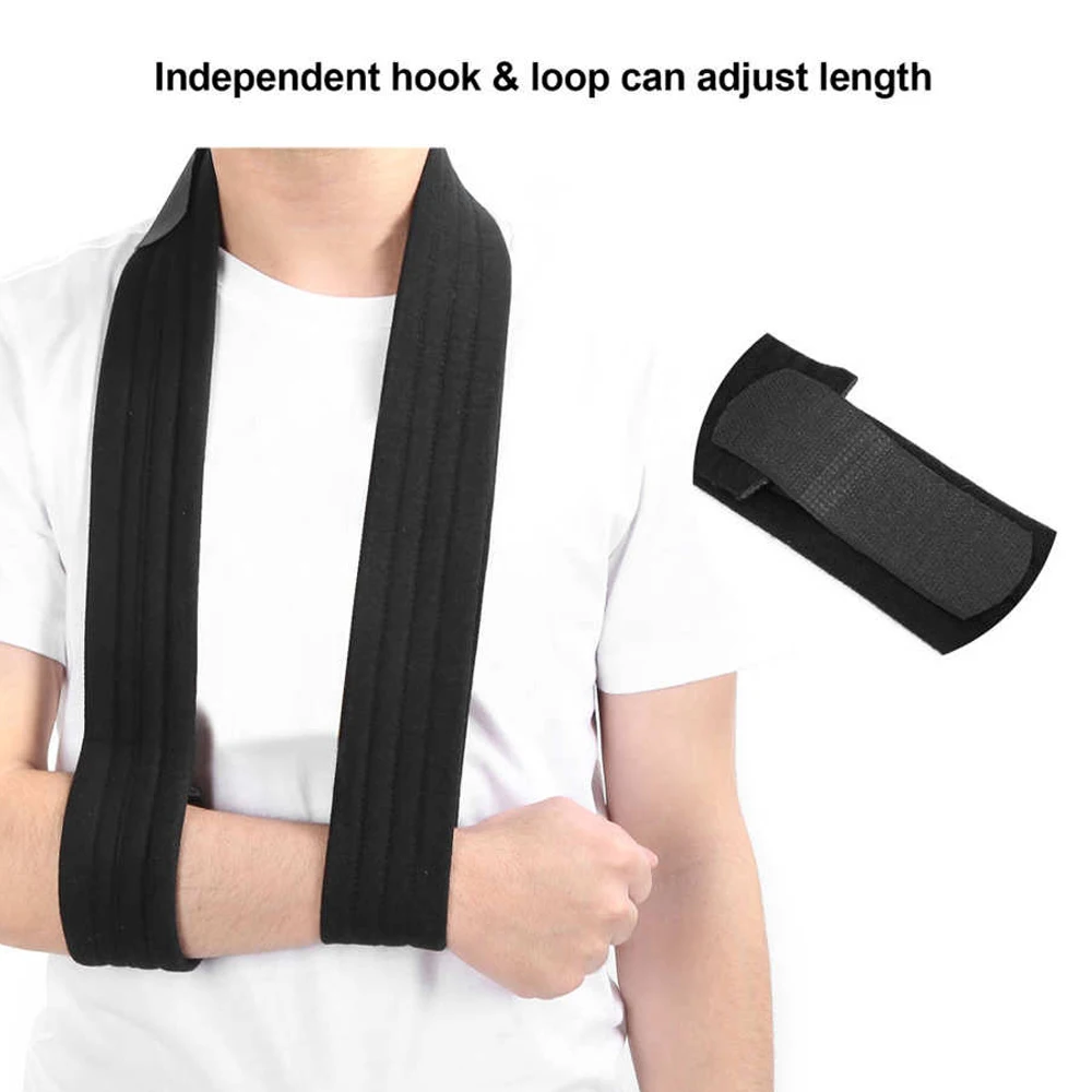 Tcare Arm Sling - Medical Support Strap for Broken & Fractured Bones - Rotator Cuff Full Soft Immobilizer - for Left, Right Arm