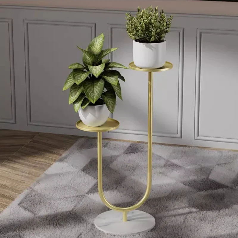 Modern Minimalist Unique Flower Shelf Designer Aesthetics Plant Display Shelf Wedding Decoration Designer Muebles Home Furniture