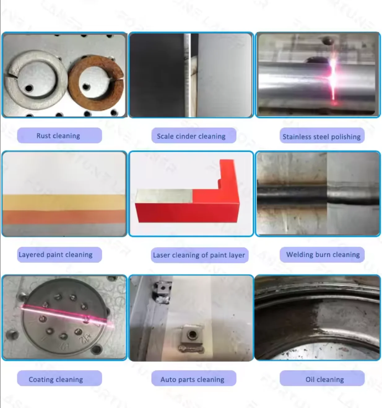 

1500W 2000W Continuous CW laser cleaning machine automatic rust removal, environmentally friendly alternative to sandblasting