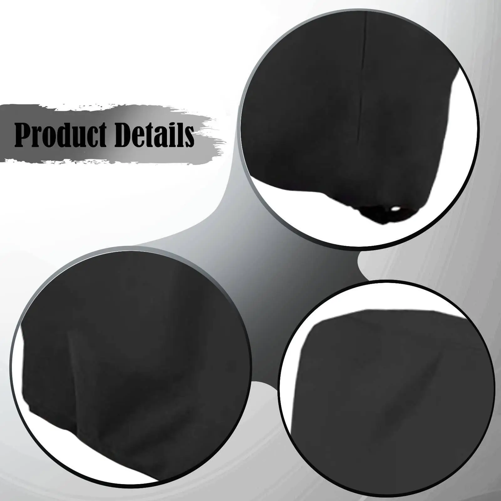 Durable Oxford Folding Chair Cover Rain Protection Windproof Dustproof for Garden Patio Campsite Balcony Seating