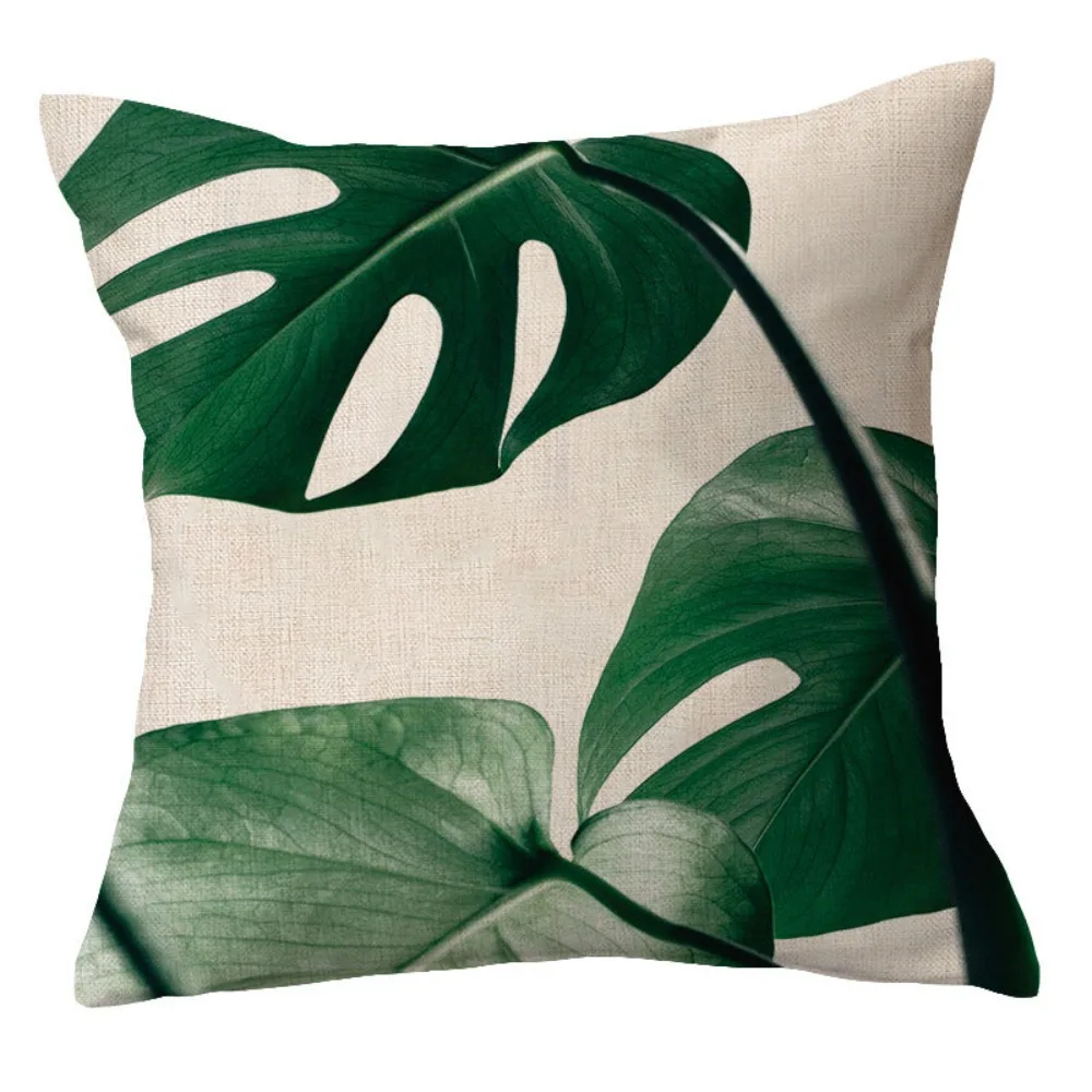 

Узор из тропических банановых листьев. Односторонняя печать. Короткий плюш. Подходит для гостиных, спален, диванов (кроме наполнителя для подушек).