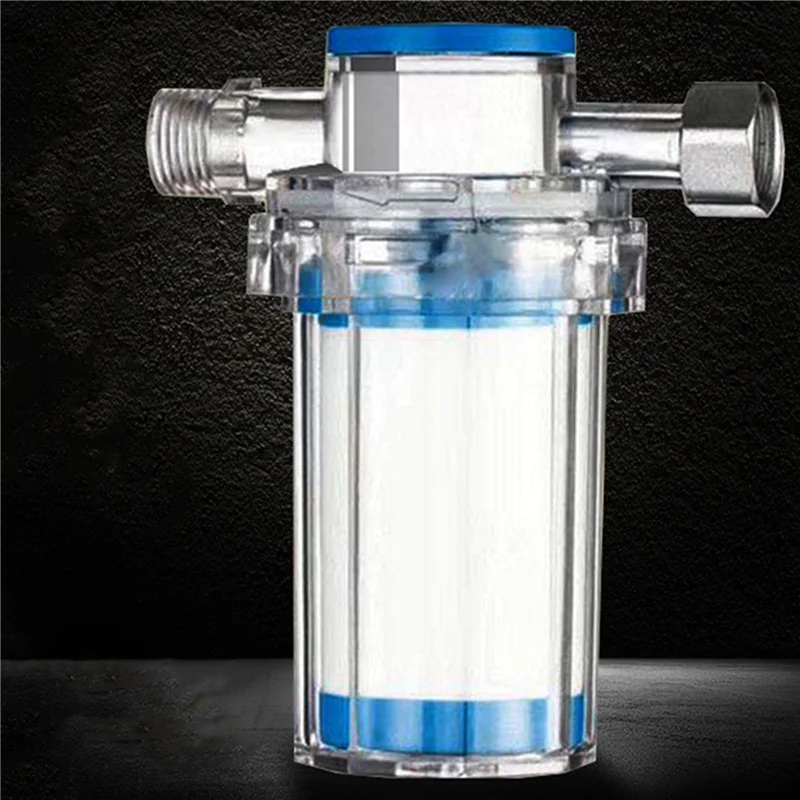 30X المنزلية إلى الشوائب الصدأ الرواسب غسالة سخان المياه دش تصفية المياه