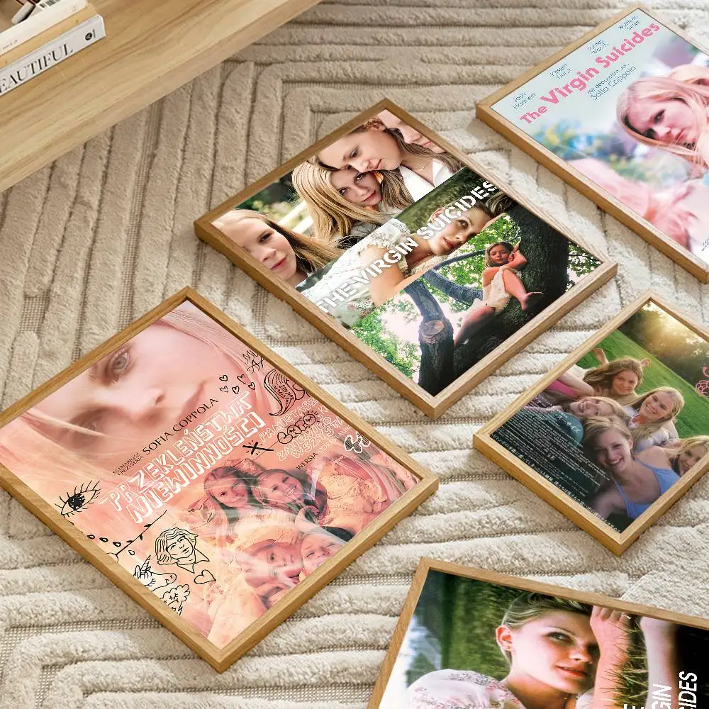 Película Clásica de Sofia Coppola: Los Suicidios de la Virgen, Impresiones y Pósters de Buena Calidad, Pósters Adhesivos de Papel Impermeable para Pared