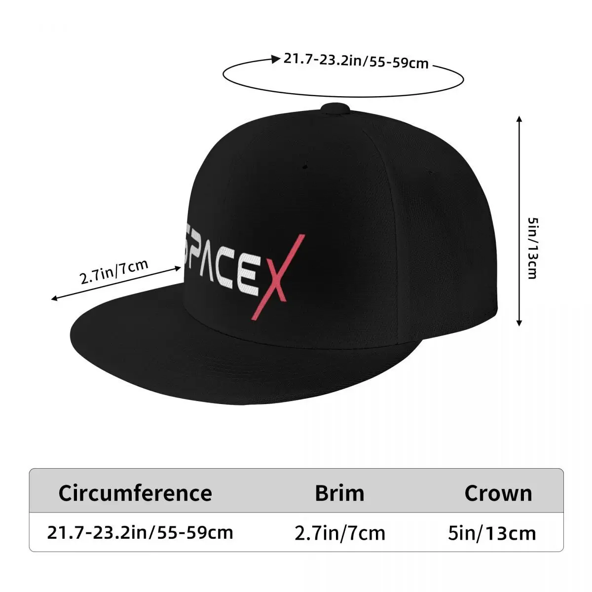 SpaceX-Sombrero de béisbol para hombre y mujer, gorra de béisbol para verano, 1321, 2024