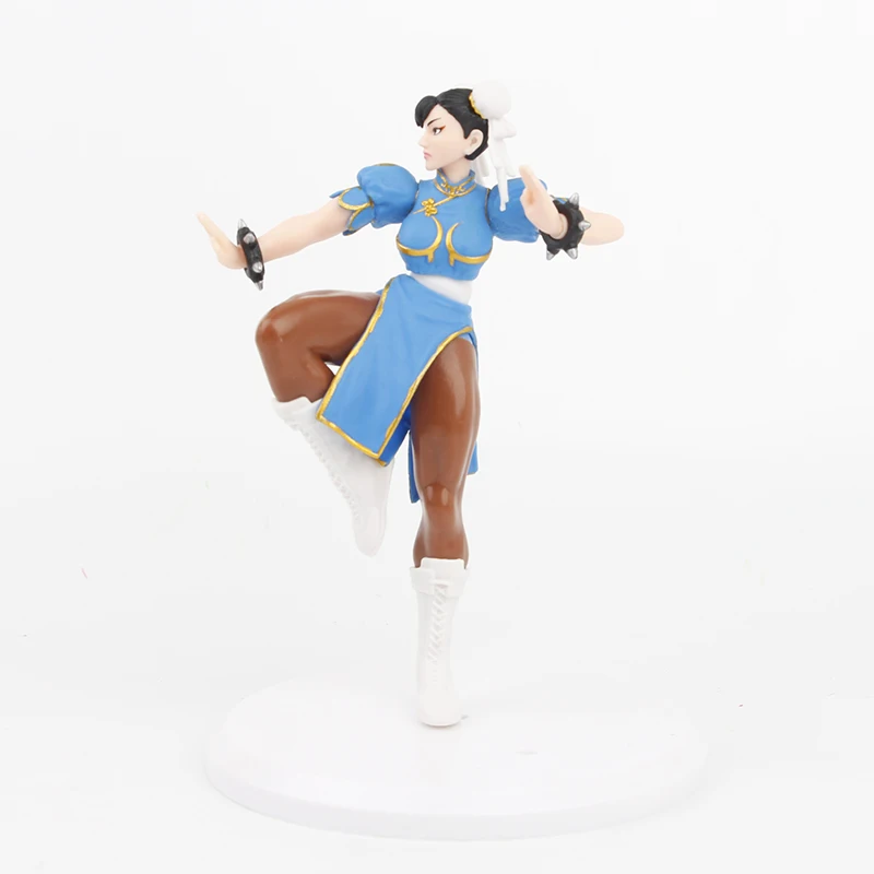 Street Fighter CHUN LI PVC Action Figure koleksiyon Model