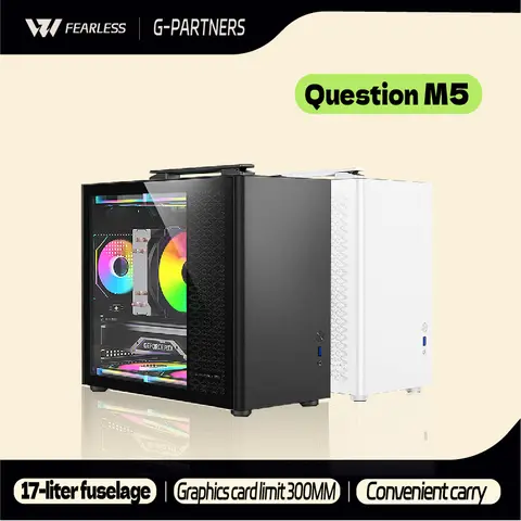 Question M5 PC case M-ATX Portable Computer Case ITX Motherboard ATX/SFX Power Supply Support U3 Desktop MINI Small Chassis