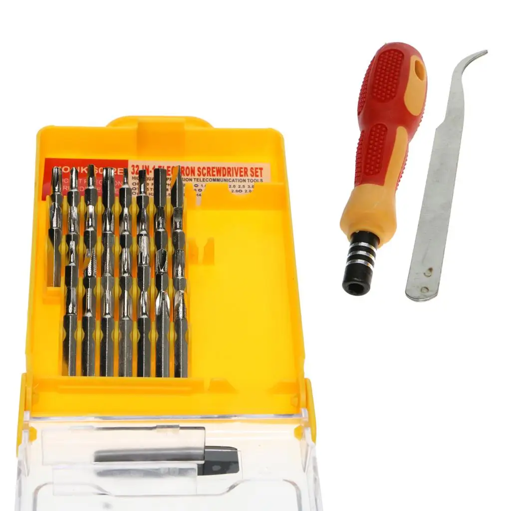 Screwdriver 0-Piece Nut Driver Tamper Security Portable Small Sized Box