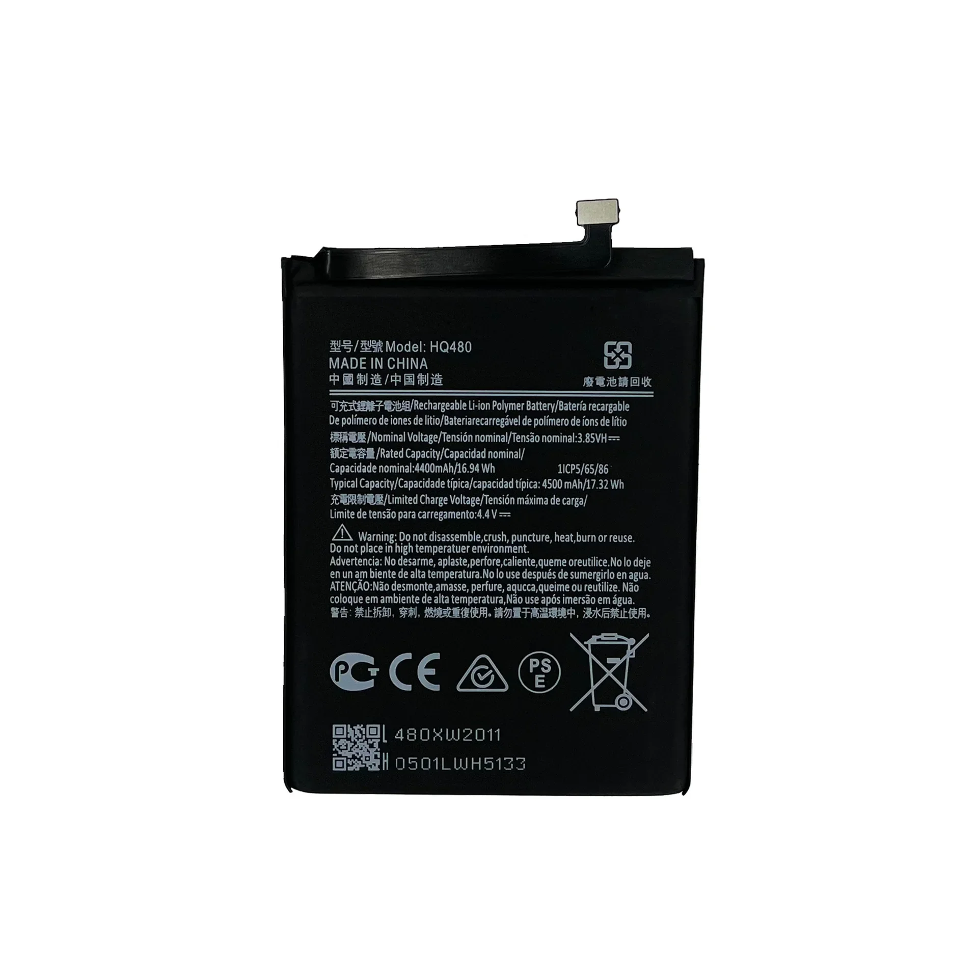 High Quality Replacement Battery For Nokia 8.3 HQ480 4400mAh Mobile Phone Large Capacity New Batteries