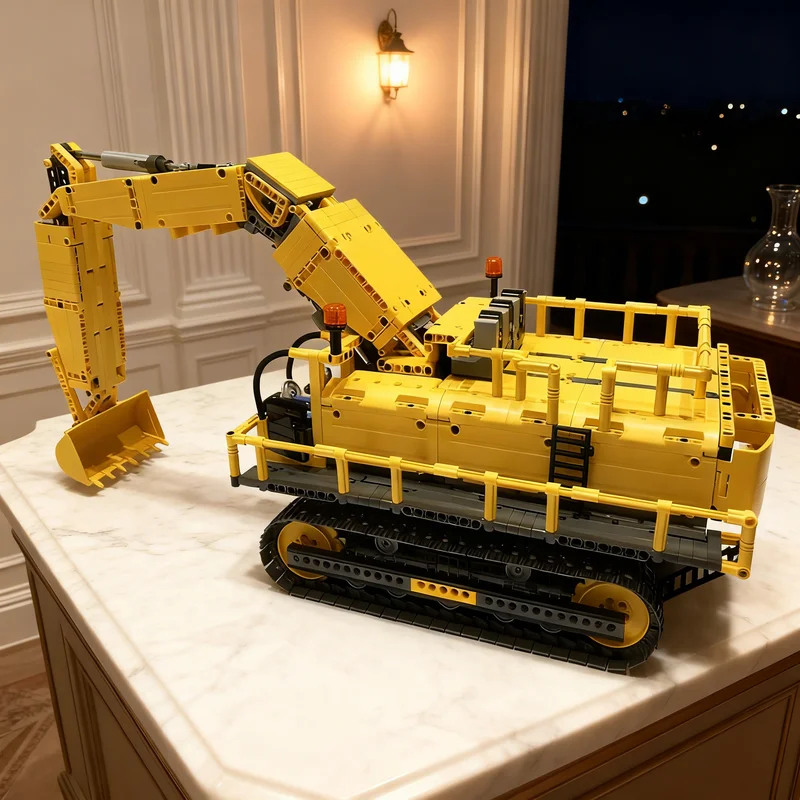 

2285pcs MOC XL Modernized Excavator Technical Model Building Blocks Creative Display Gift Collectible Decor Kids Premium Adult