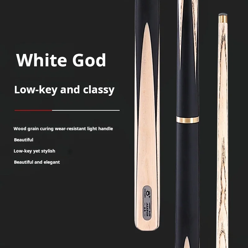Original O'MIN Mystery White God 3/4 Split Rod Senior Member Rod 10mm Small Head Snooke Black Eight Billiard Cue