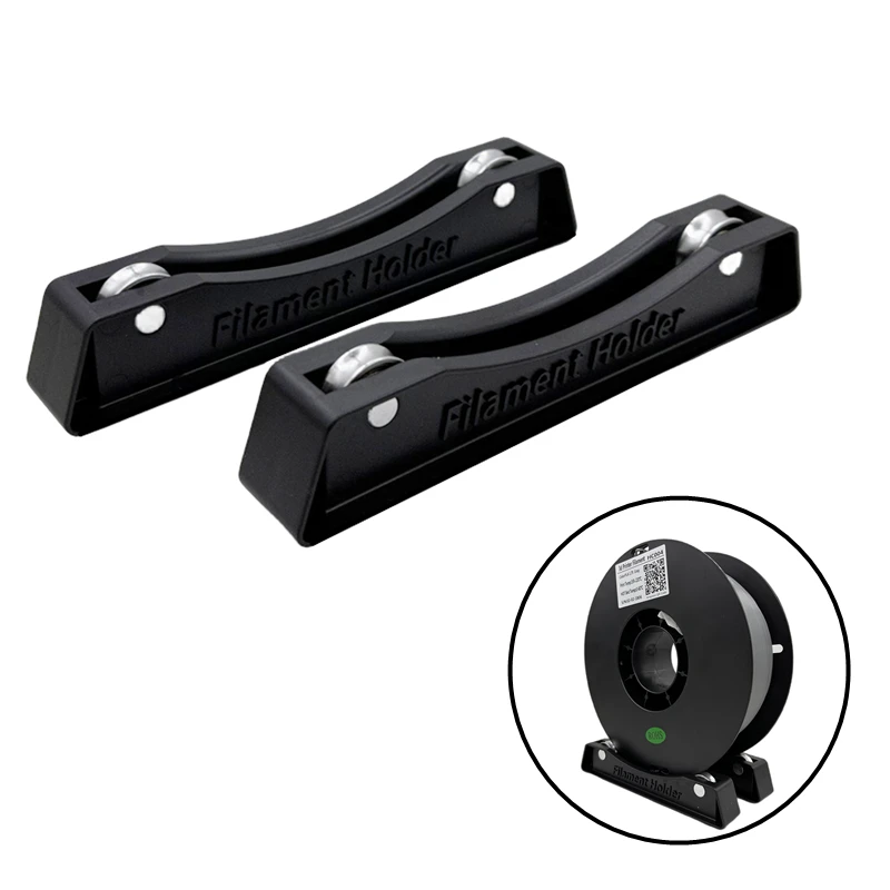 1KG Filament Spool Holder Bearing Design Consumables Shelves Supplies Fixed Seat For 3D Printer Filament PLA/PETG/ABS Support