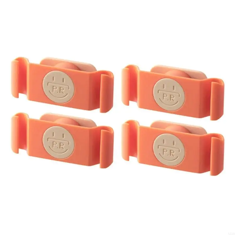 Набор из 4 прочных организаторов шнура, держатель кабеля, простой в использовании проводной зажима. Надежный N58D