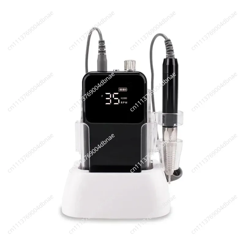 New 45W Electric Nail File 35000 RPM Cordless Professional Brushless Nail Drill Machine starts from 2 pieces