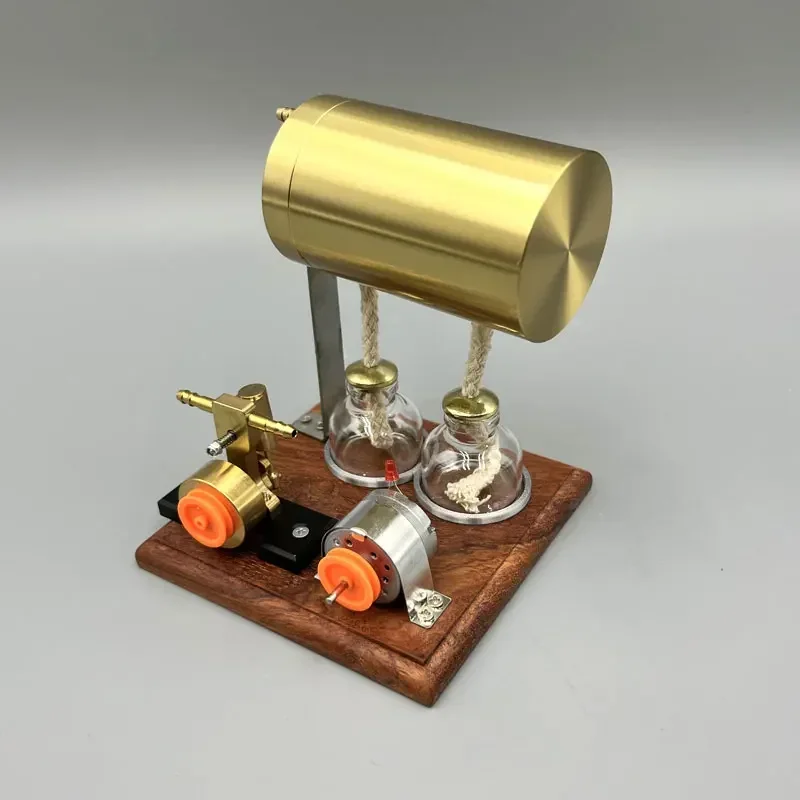 Mini Single Cylinder Swing Micro Boiler Steam Generator Engine Model Physics Science Toy Kit