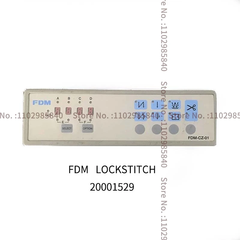 

Марка FDM 20001529 FDM-CZ-01 Блок управления Панель управления Авто Компьютерный стежок Запасные части для промышленной швейной машины