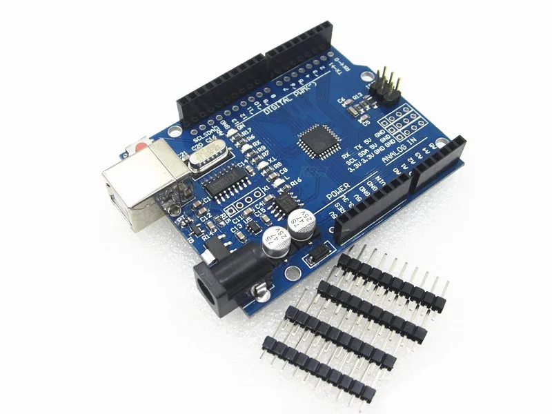 Uno r3 mega328p ch340g、USBケーブル付き (互換性) 、新品、10セット/ロット