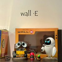 Cute WALL E EVE Cartoon Action Figure Model Kids Toys Collectible Ornaments Couples Birthday Gifts