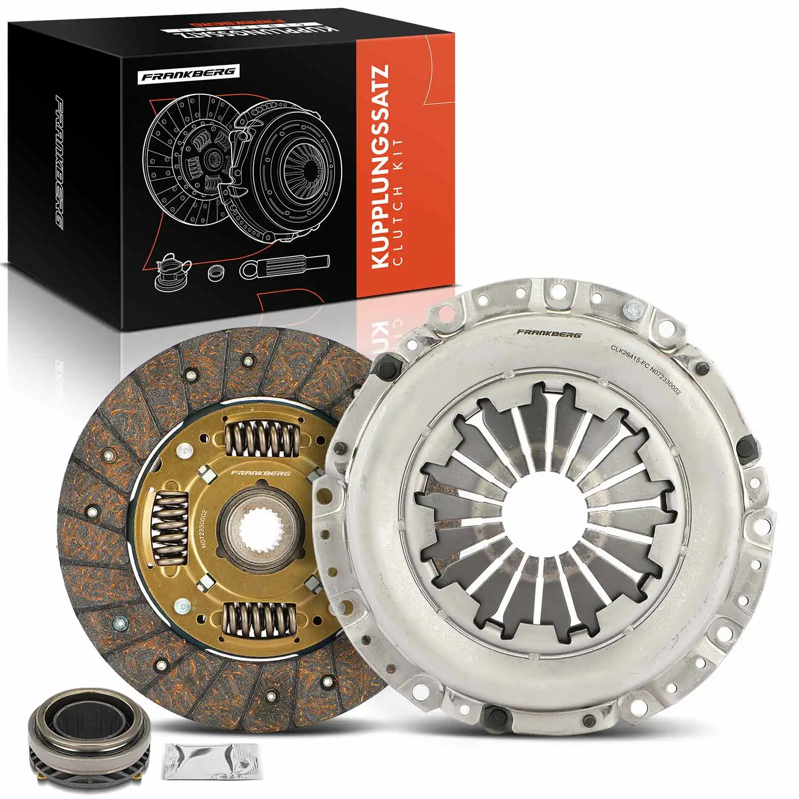 Frankberg 1x Koppelingsset voor Hyundai Accent II LC Accent II notchback Getz TB 1.3L 41421-22810 826415 620323500 620316700