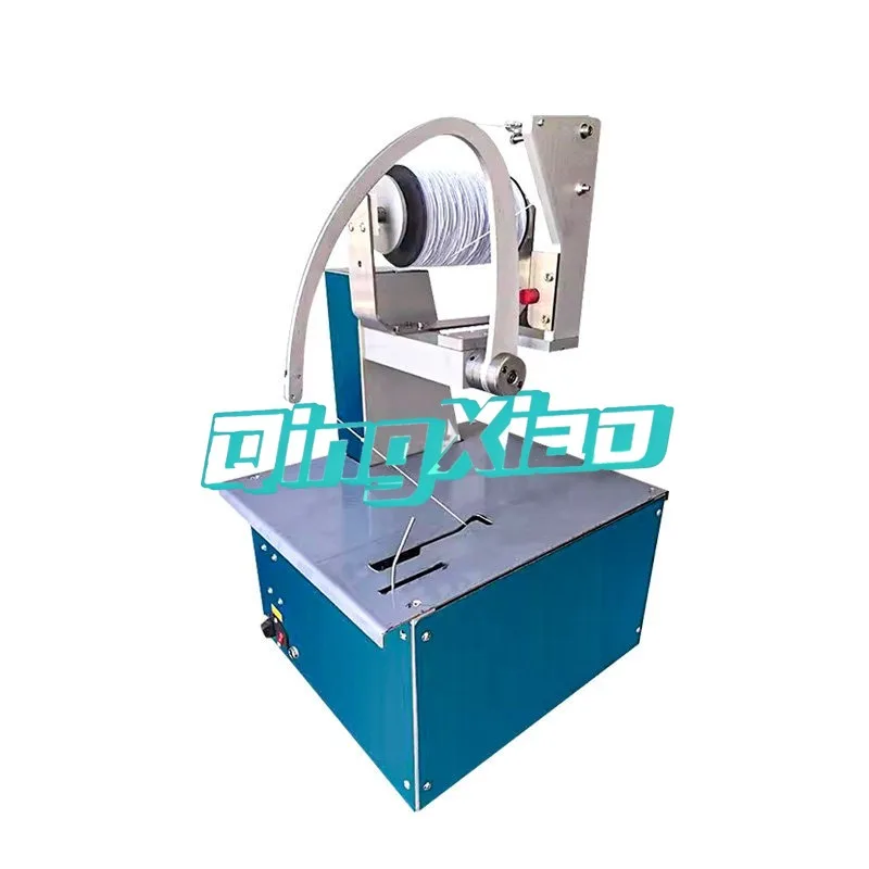 Industrial Automatic Elastic Rope Bundling Machine For Cable Harness Tie Banding Strapping And Wrapping Processing Equipment