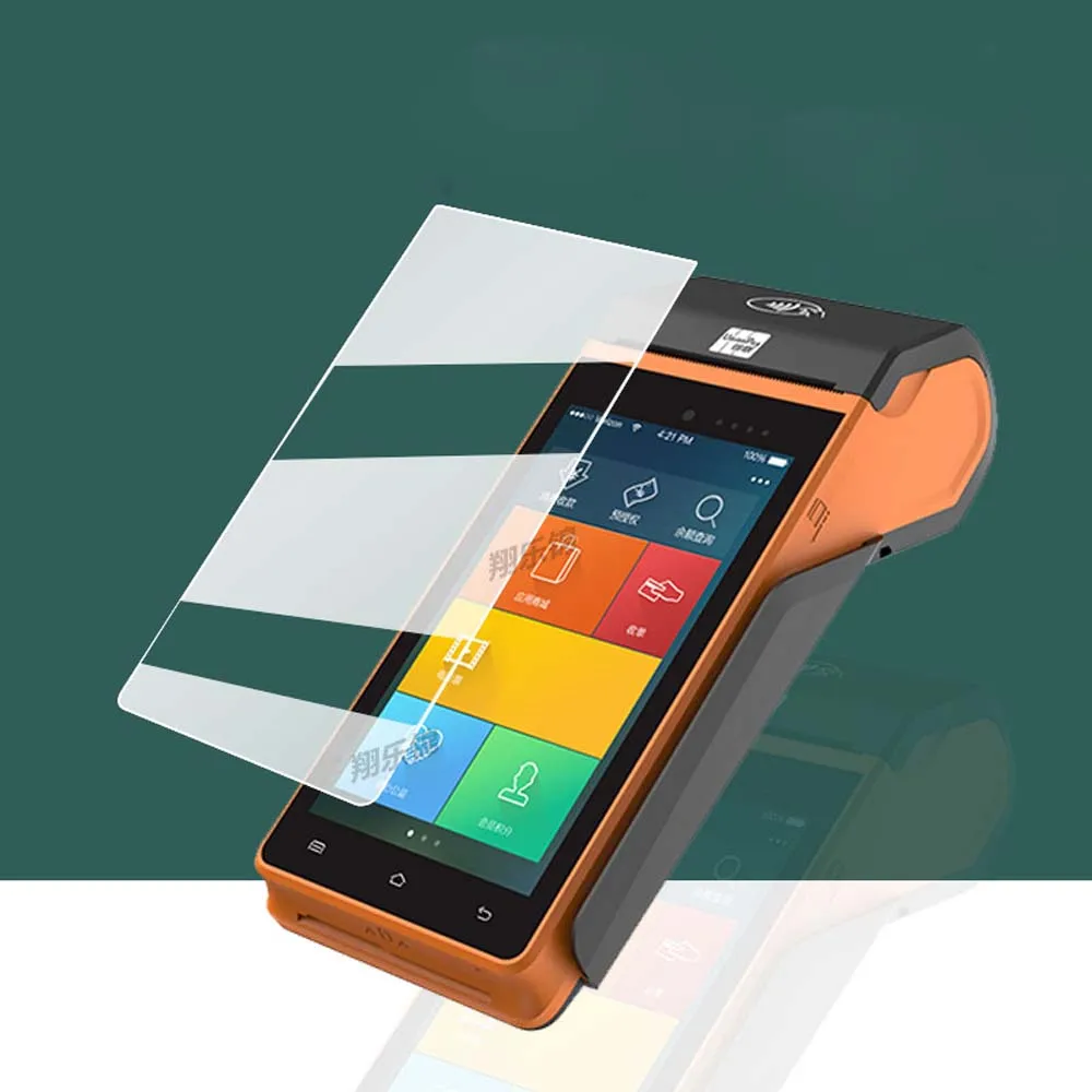 9H устойчивое к царапинам защитное закаленное стекло премиум-класса Защитная пленка для экрана для Newland N910 Smart Takeaway Machine