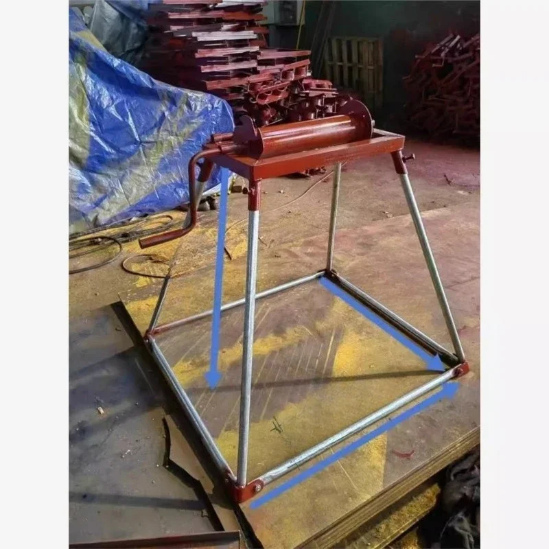

earth-lifting utensils, electric construction foundation tools, rocking frame, rocking machine with bearing rocking frame