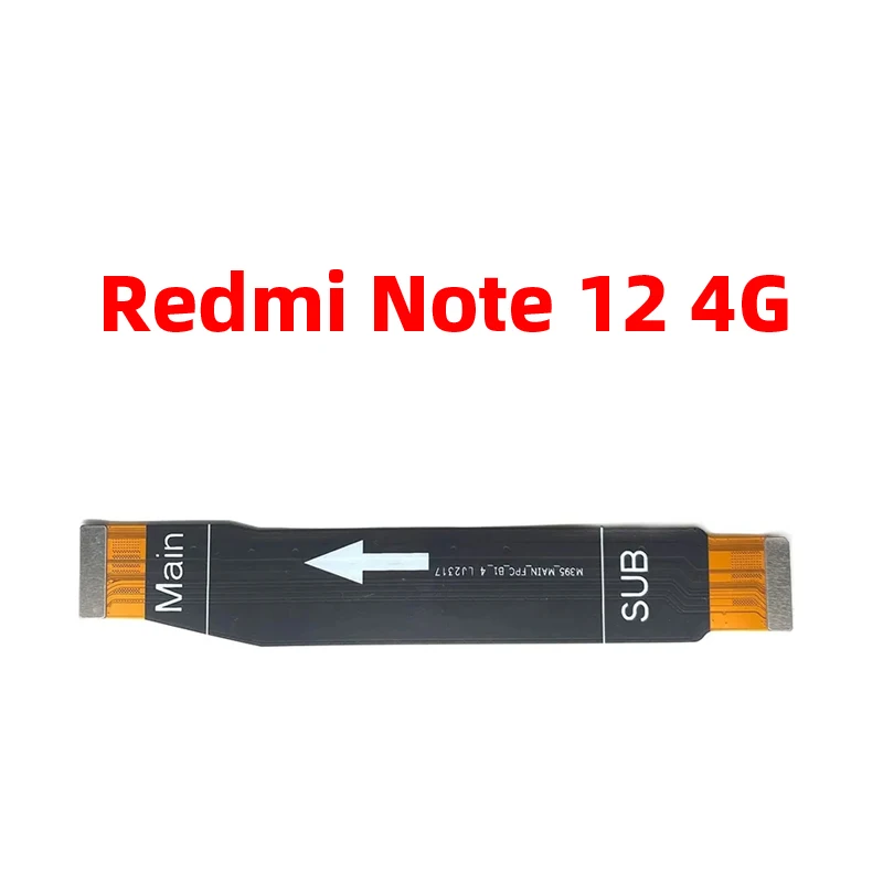 For Xiaomi redmi note 12 4G Main Board Motherboard Mainboard Connector Flex Cable Replacement