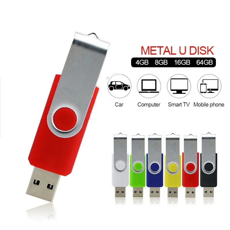 Custom Logo USB 2.0 Pendrive 128GB 64GB 32GB 8GB USB Flash Drive 4GB 2GB Free laser logo 2.0 USB Flash Drive Stick Best Gift