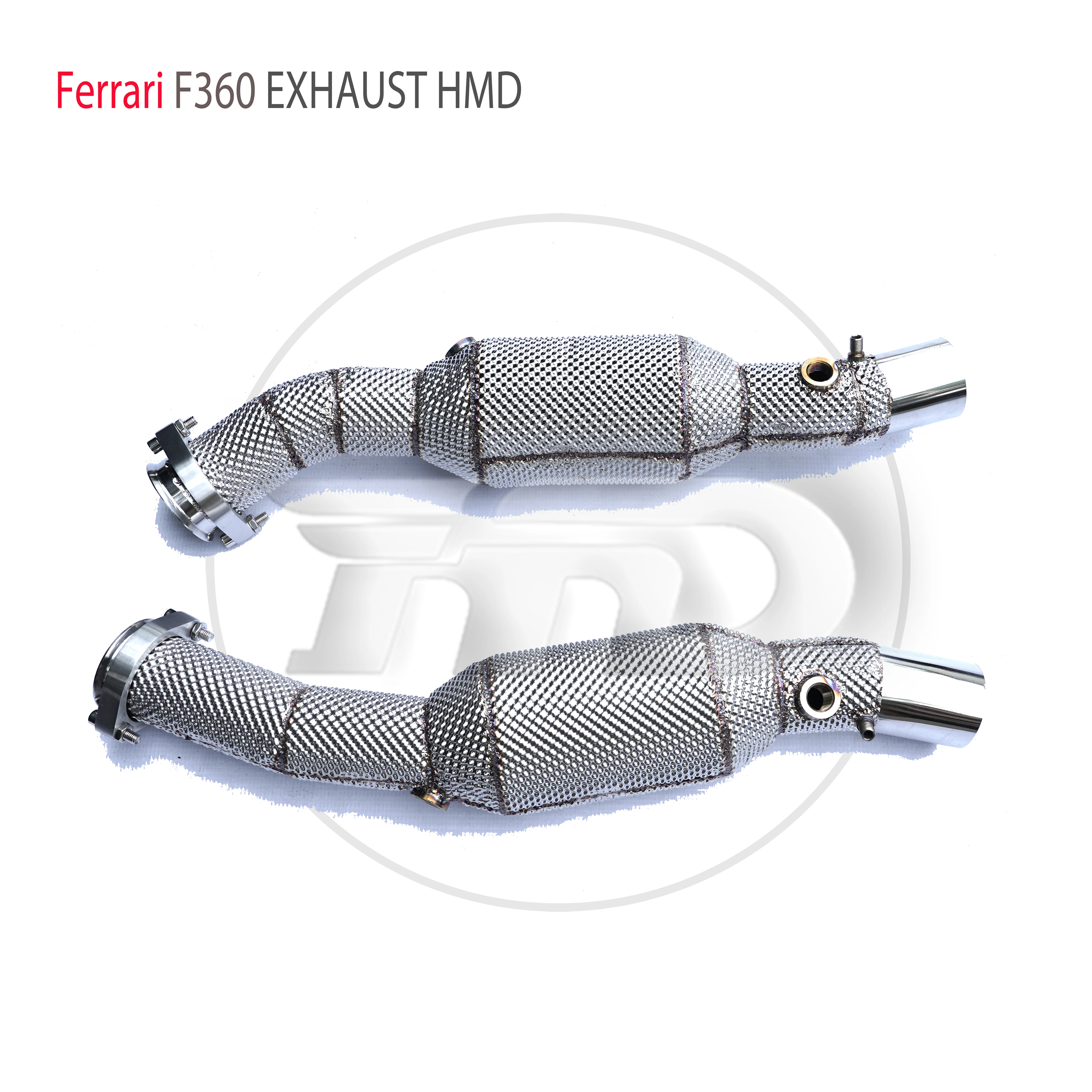 HMD Exhaust System High Flow Performance Downpipe For Ferrari F360  Auto Modification Header With Catalyst