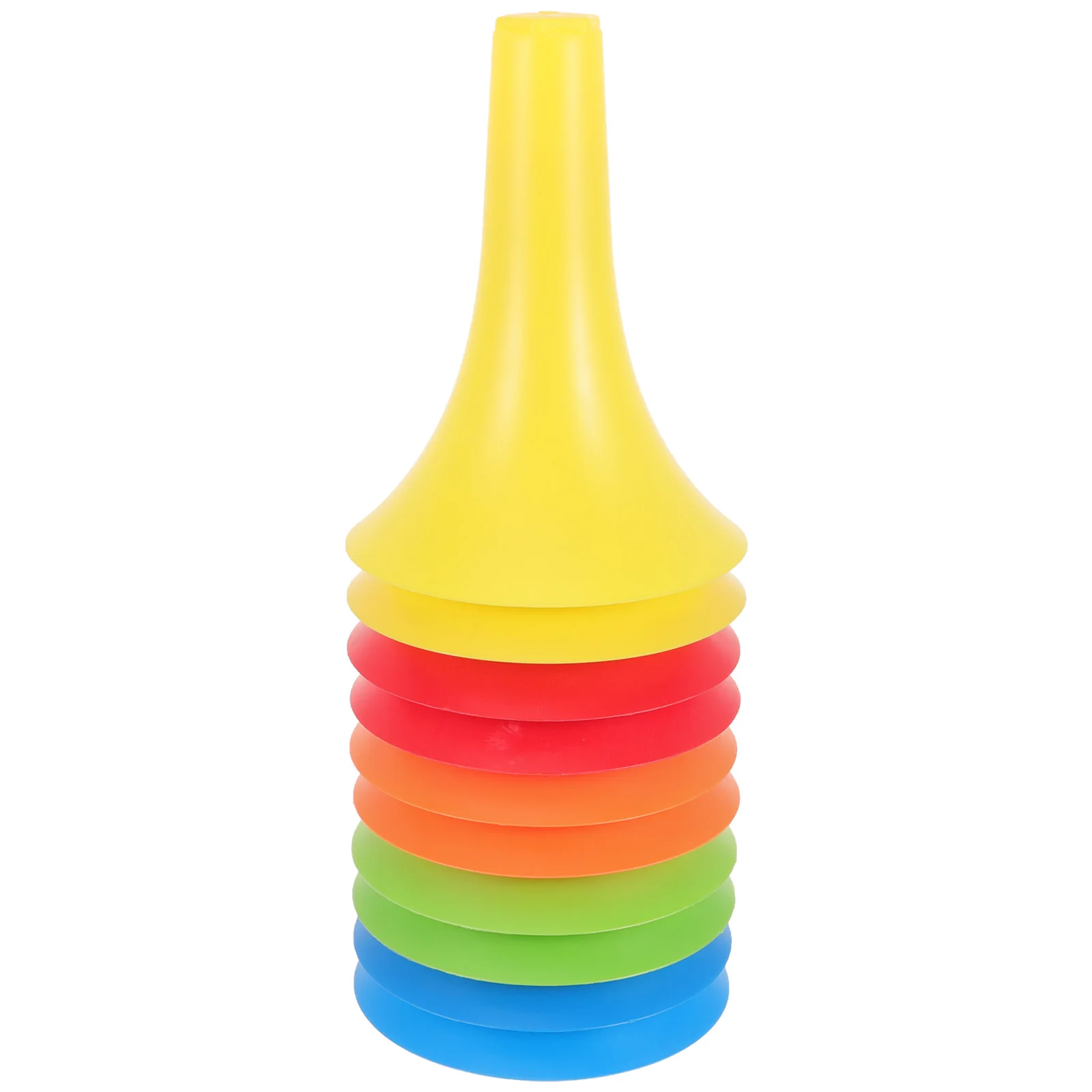 

Colorful Cones Skate Plastic Training Street Barricade Ball Game Barricade Ball Cone Markers Football Cone