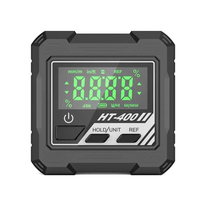 【GIFT】HT-400 Digital Protractor With Magnet 90 Degree Ruler Angle Measuring Gauge Level Indicator Tool