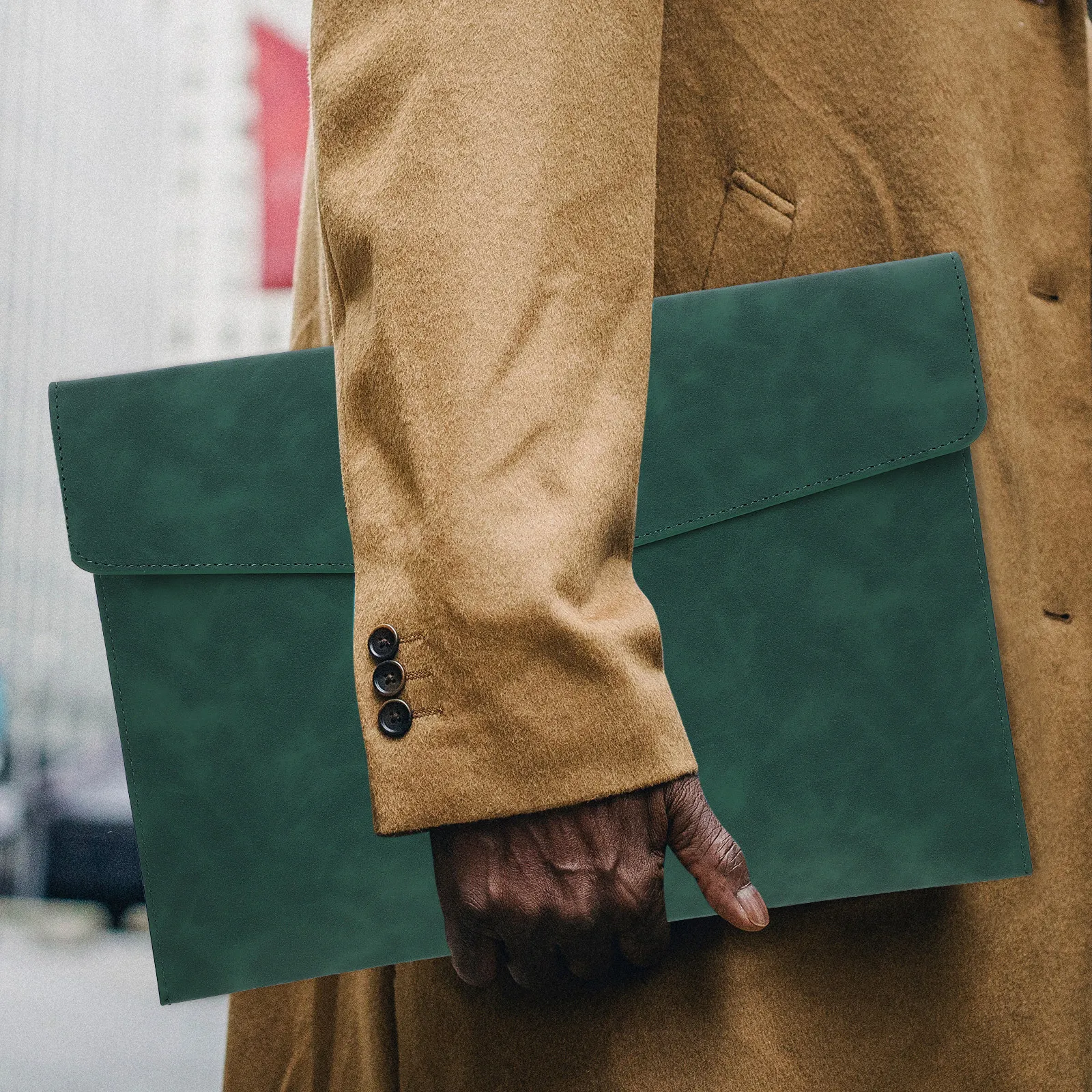 

Портативная сумка-органайзер для документов, денег, сертификатов, электроники, папка с кнопкой-застежкой