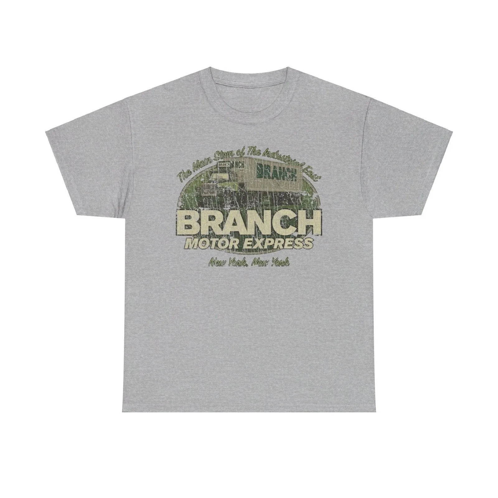 Branch Motor Express Company T-shirt de fret de New York