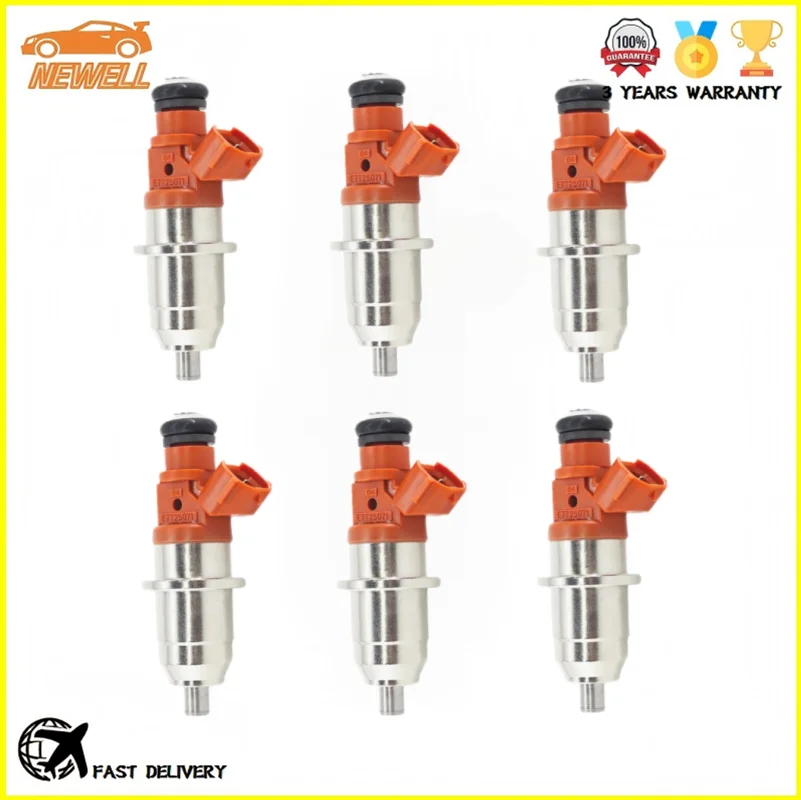 

6 шт. 68F-13761-00-00 E7T25071 Топливная форсунка для подвесного двигателя Yamaha HPDI 150-200 л.с. 68F137610000