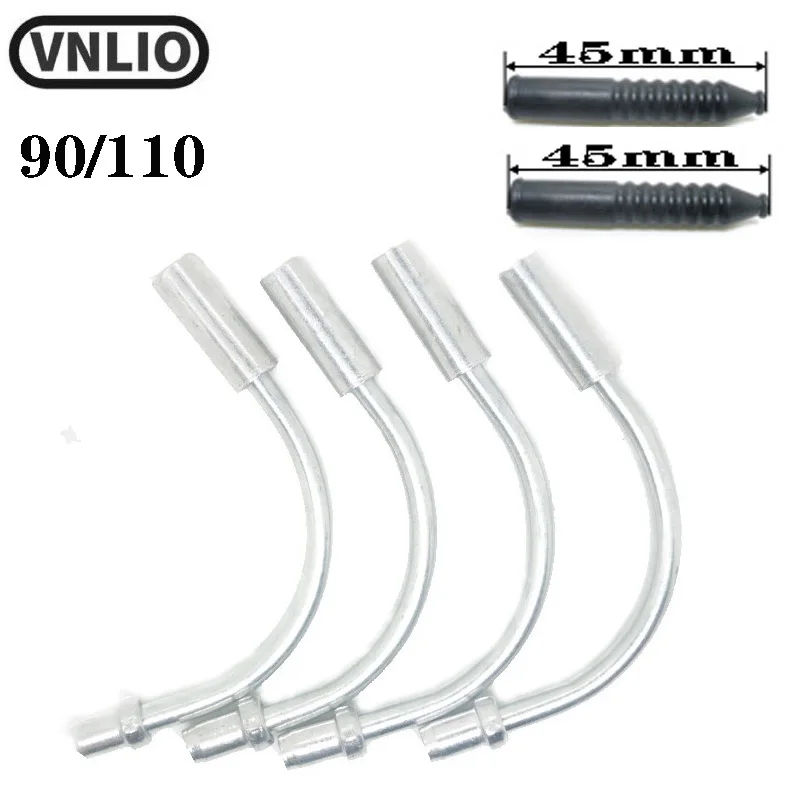 VNlio bicycle V brake surface 90/110 degree elbow protection sleeve MTB highway bicycle cable hose pipeline dust proof shoes