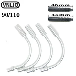 VNlio bicycle V brake surface 90/110 degree elbow protection sleeve MTB highway bicycle cable hose pipeline dust proof shoes