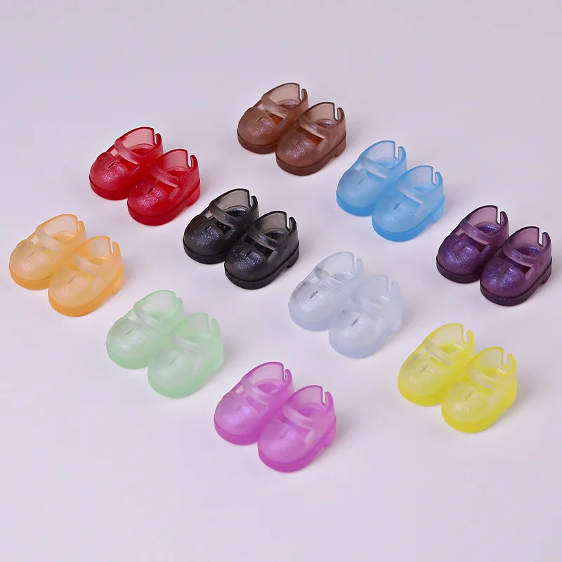 

Shoes For 10cm 4th Gen Mini Labubu Heart Code Vinyl Doll Shoes Cute Miniature Footwear Accessory Fit for Display and Photography
