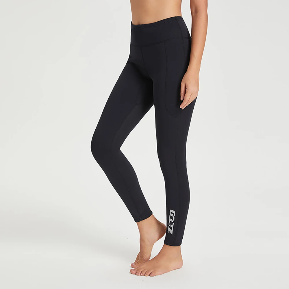 الرجال النساء بذلة السراويل 2 مللي متر/1.5 مللي متر النيوبرين الدافئة طماق للمياه التمارين الرياضية الغوص تصفح السباحة الغوص الغوص التجديف