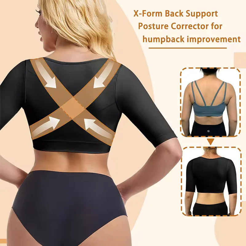 ملكة جمال مولي المرأة الذراع المشكل ضغط محدد شكل الجسم الحدباء مصحح الوضعية الكتف التمثال دعم الملابس الداخلية سليم مشد