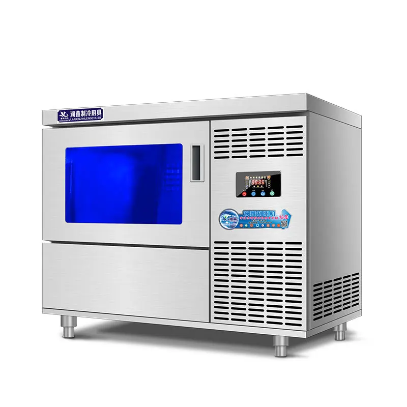 CX commercial automatic square ice milk tea shop equipment household ice machine water bar