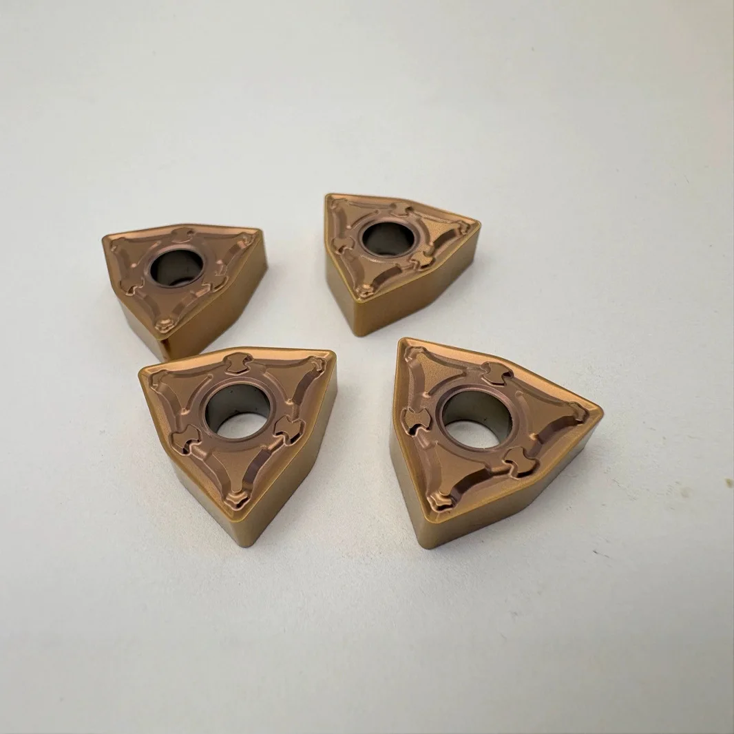 WNMG080408 TNMG CMNG Titanium Alloy Turning Tool Inserts High Durability External Lathe Cutter for Titanium Machining