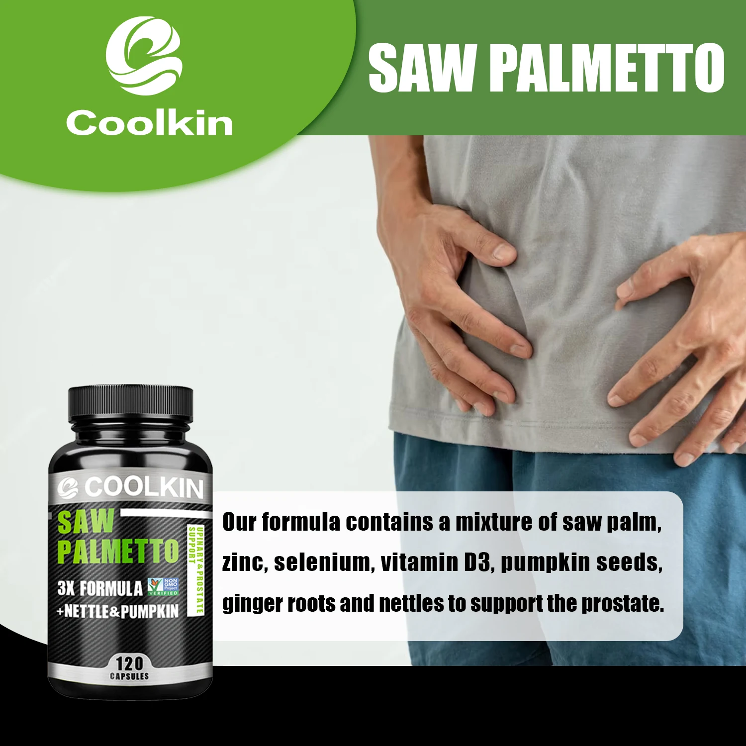 Saw Palmetto - Antioxidant Support for Prostate Function and Urinary System Health