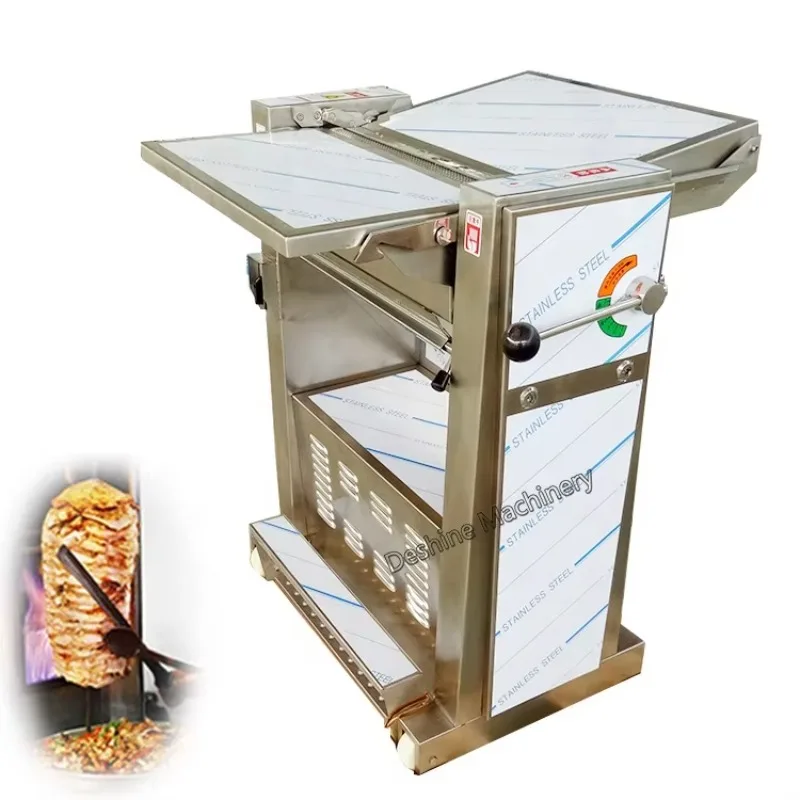 Chinese Pork   Slicer Flat Beef Slicing Machine Automatic Electric Kebab  Slicer Cutter Machine Raw Meat Peeling Machine